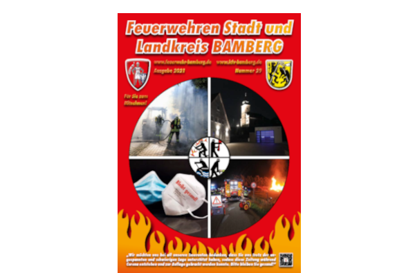 Neue Ausgabe 2021 der Feuerwehrzeitung der Stadt und des Landkreises Bamberg