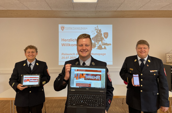 Neue Homepage der Feuerwehr Bamberg