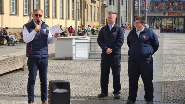 Bamberg on Tour - Begrüßung am Maxplatz